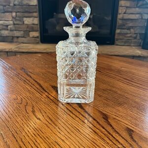 Vintage Whiskey Full Lead Crystal Decanter